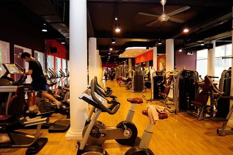 Phòng gym – khách hàng trẻ, năng động